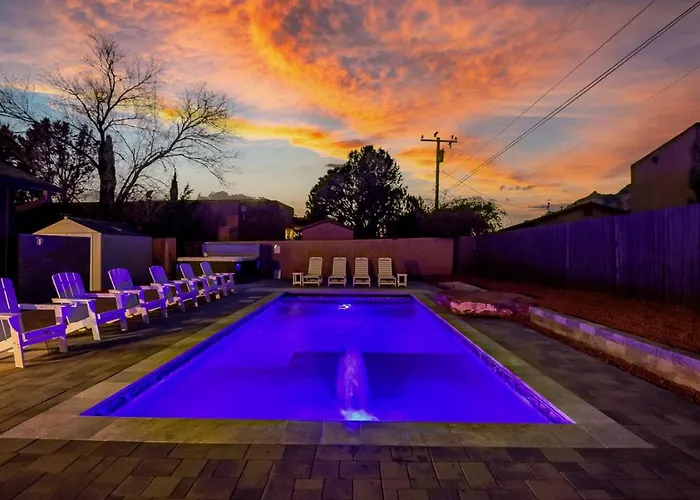 Vakantiehuis Epic Heated Pool Yogastudio Games Sedona