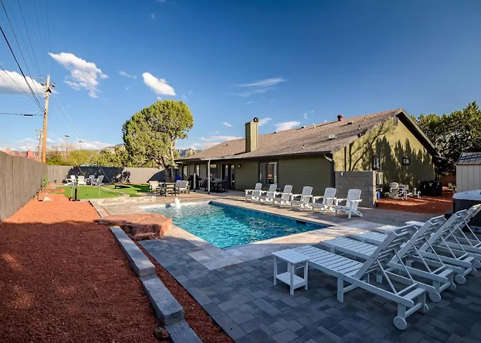 Epic Heated Pool Yogastudio Games * Sedona